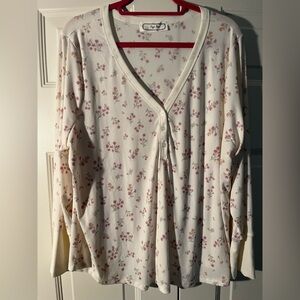 Hippie Rose Super Soft Ribbed Henley